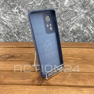 Чехол на Xiaomi 12X / 12 Flexible Case (синий) #3