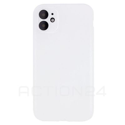 Чехол на iPhone 11 Silicone Case (белый)