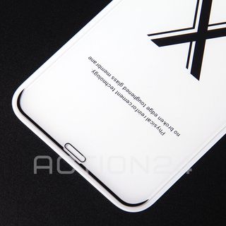 Стекло с рамкой полного покрытия на iPhone XR / iPhone 11 Premium (цвет: черный) #1