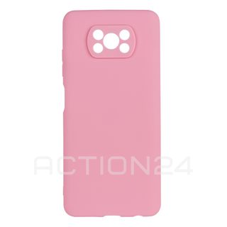 Чехол на Xiaomi Poco X3 / Poco X3 Pro силиконовый (розовый) #1