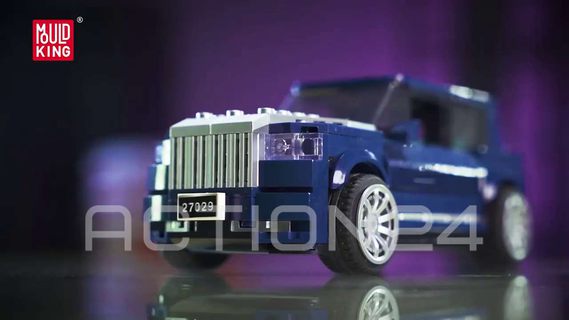 Конструктор Mould King 27029 Rolls-Royce (синий) #4