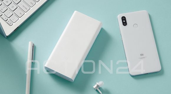 Внешний аккумулятор Xiaomi Power Bank 3 20000mAh USB-C (цвет: белый) #2
