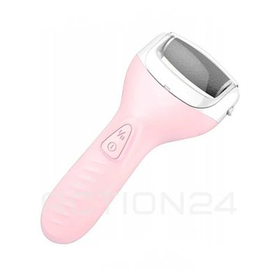 Электрическая роликовая пилка для пяток Callus Remover (цвет: розовый)