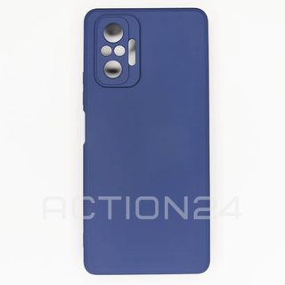 Чехол на Xiaomi Redmi Note 10 Pro Silicone Case (темно-синий) #1