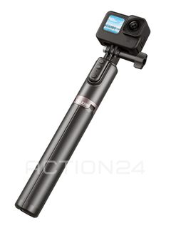 Монопод-штатив Telesin Vlog Selfie Stick Tripod 1.3 м с пультом управления для GoPro и смартфонов #5