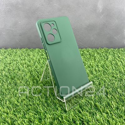 Чехол на Xiaomi Poco X5 Pro 5G Silicone Case (зеленый)