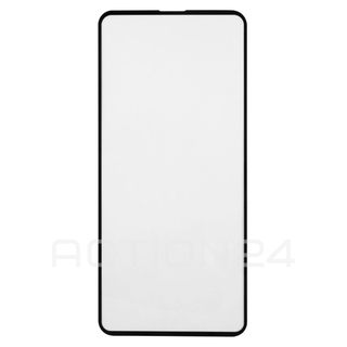 Стекло с рамкой полного покрытия на Xiaomi Mi 11 lite (черный) #1