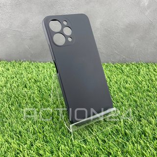Чехол на Xiaomi Redmi 12 4G Silicone Case (черный) #1