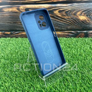 Чехол на Xiaomi Poco X4 GT Flexible Case (синий) #3